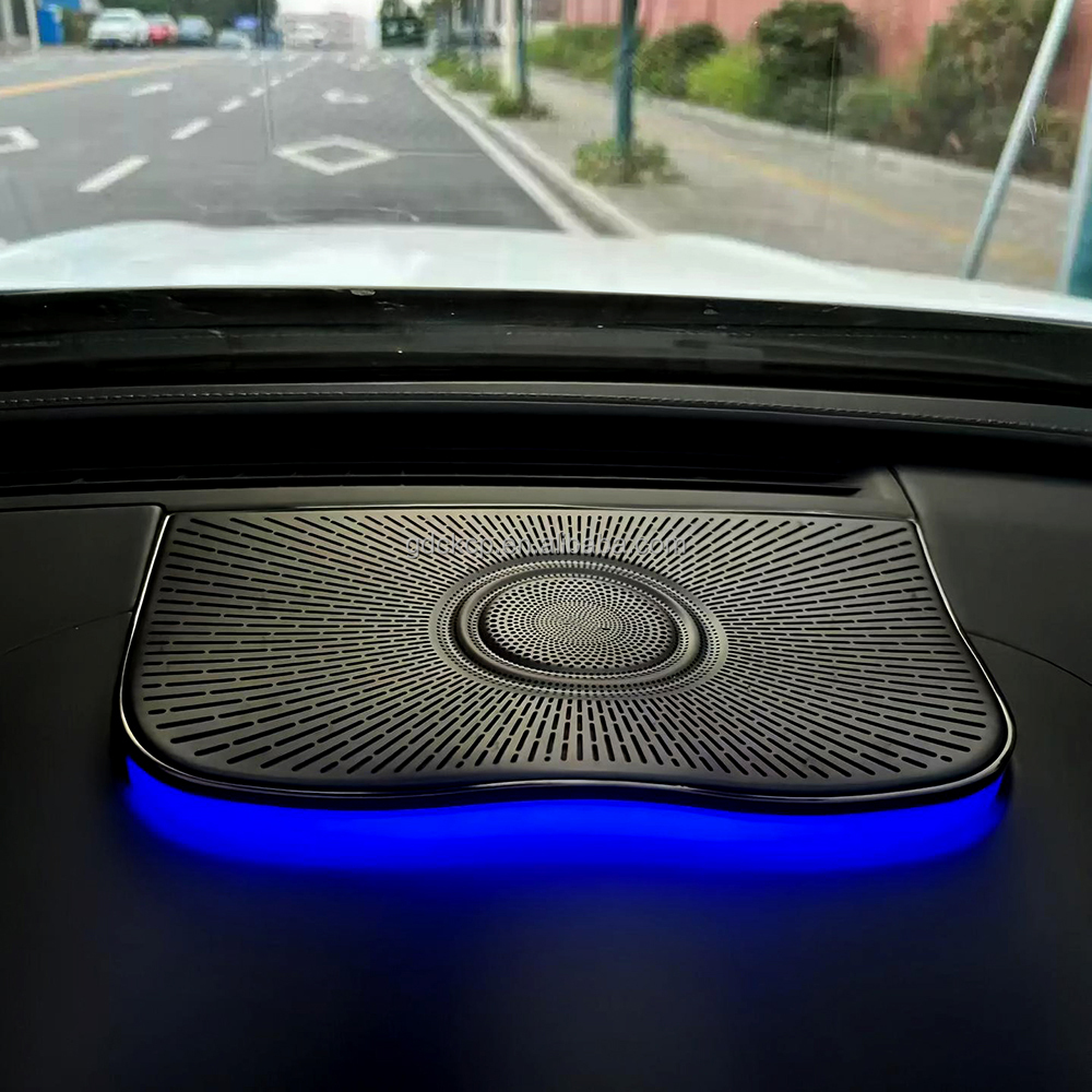 64 Colors Dashboard Center Speaker Cover Ambient Light for Mercedes-Benz GLC X254