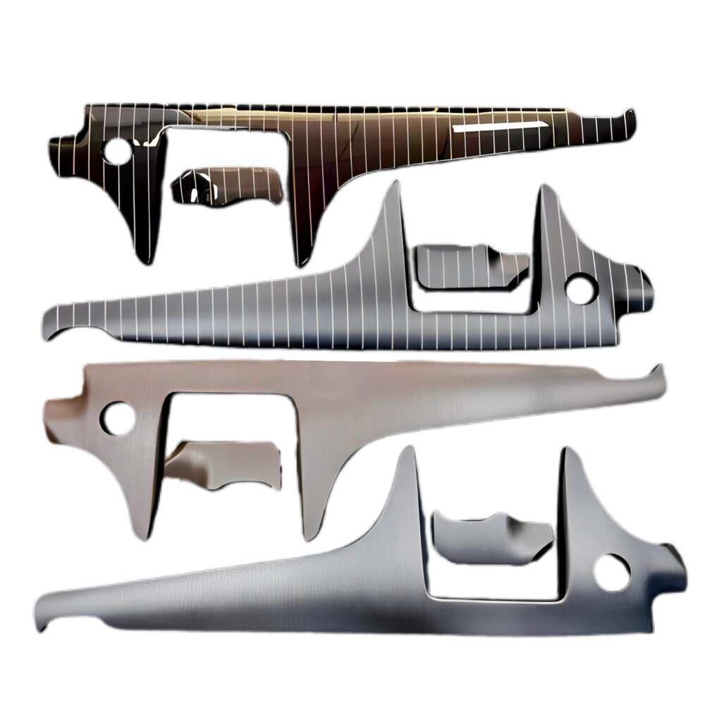 Suitable for Mercedes-Benz C-class W206 Interior Center Console Dashboard Moulding Trim With Ambient Light
