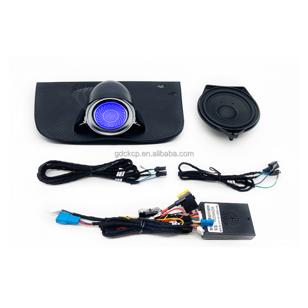 Dashboard Center Rotating Speaker Ambient Lighting for Mercedes-Benz C-Class W206 2022-2025 Upgrade Interior Atmosphere Lamp
