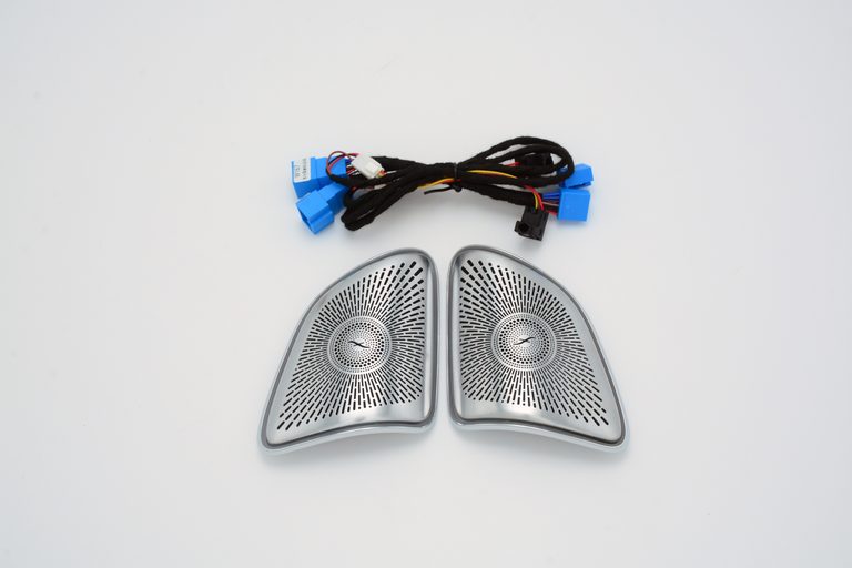 Illuminated tweeter covers